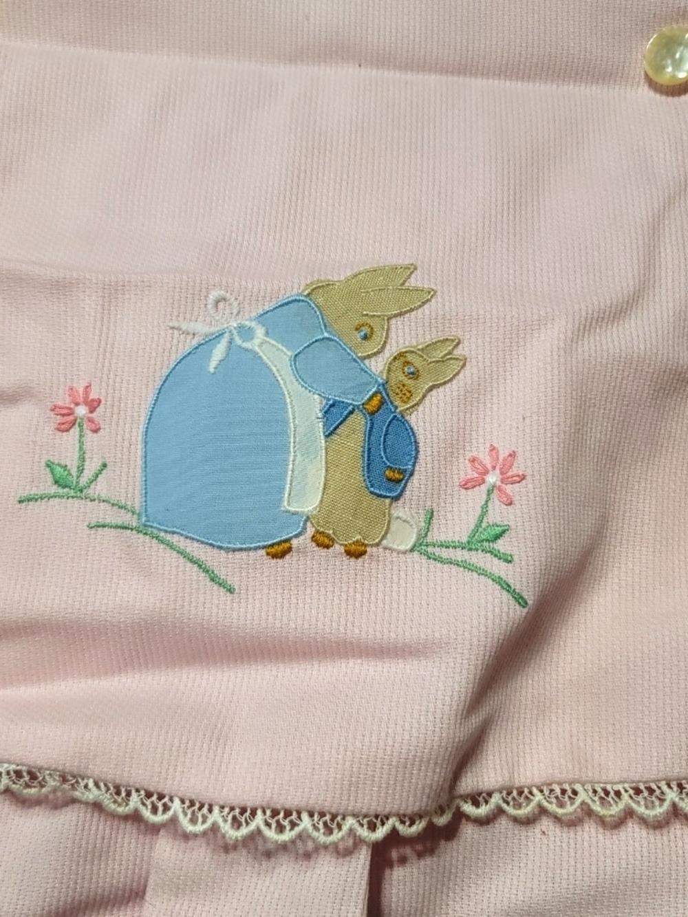 NANNETTE - Vintage 15/18 Mos. Pinafore Dress - Picture 2 of 9